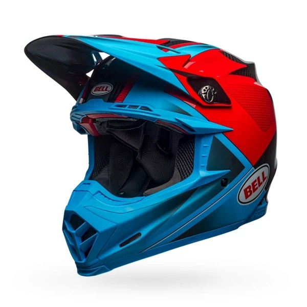 Wholesale ๐ Bell Moto-9 Flex Hound Cyan Red Helmet - Unisex - Large - Adult - Blue/Red ๐งจ 1 Wholesale ๐ Bell Moto-9 Flex Hound Cyan Red Helmet - Unisex - Large - Adult - Blue/Red ๐งจ