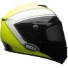 Outlet ⭐ Bell SRT Phantom Hi Viz Yellow Black White Helmet - White - Small - Adult 🧨