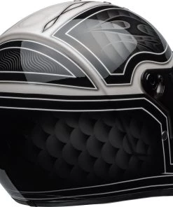Deals 😍 Bell Eliminator Outlaw Black White Helmet 🥰 -Motorcycle helmet Shop 7100608 p 2