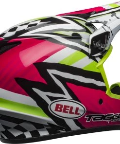 Buy ✨ Bell MX-9 MIPS Tagger Asymetric Pink/Green Helmets - Medium - Adult ❤️ 5 Buy ✨ Bell MX-9 MIPS Tagger Asymetric Pink/Green Helmets - Medium - Adult ❤️ -Motorcycle helmet Shop 7100898 p 2