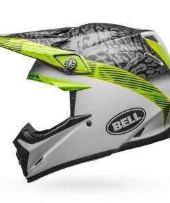New ⌛ Bell Moto-9 MIPS Chief Matte/Gloss Black/White/Green Helmet - White - Medium - Adult ⌛ 5 New ⌛ Bell Moto-9 MIPS Chief Matte/Gloss Black/White/Green Helmet - White - Medium - Adult ⌛ -Motorcycle helmet Shop 7101919 p 2