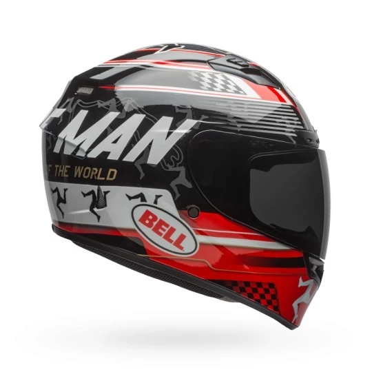 Hot Sale 💯 Bell Qualifier DLX MIPS Isle Of Man Black Red Helmet 🎉 1 Hot Sale 💯 Bell Qualifier DLX MIPS Isle Of Man Black Red Helmet 🎉