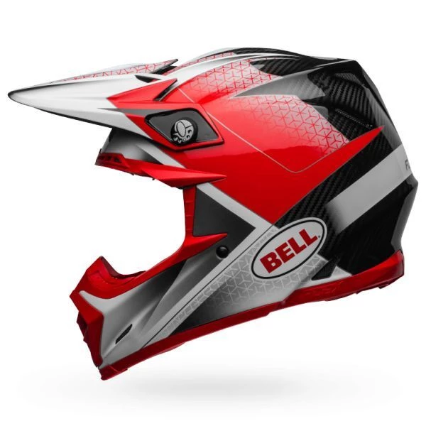 Best Pirce ✔️ Bell Moto-9 Flex Hound Red/White/Black Helmet - X-Large - Adult 💯 2 Best Pirce ✔️ Bell Moto-9 Flex Hound Red/White/Black Helmet - X-Large - Adult 💯 - Image 2