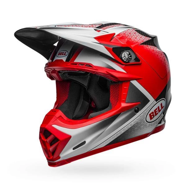 Best Pirce ✔️ Bell Moto-9 Flex Hound Red/White/Black Helmet - X-Large - Adult 💯 3 Best Pirce ✔️ Bell Moto-9 Flex Hound Red/White/Black Helmet - X-Large - Adult 💯 - Image 3