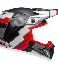 Cheap 💯 Bell MX-9 MIPS Twitch Replica Black and Red Helmet - Red - Large - Adult 🔔