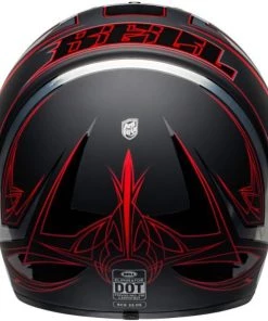 Deals 🥰 Bell Eliminator Special Edition Hartluck Matte Gloss Black Red White Helmet 👏 -Motorcycle helmet Shop 7108855 P 2