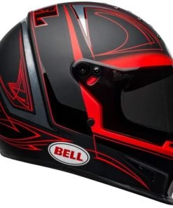 Deals 🥰 Bell Eliminator Special Edition Hartluck Matte Gloss Black Red White Helmet 👏