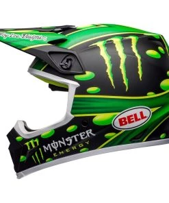 Buy 🧨 Bell MX-9 MIPS SE Showtime Matte Black Green Helmet - Unisex - Medium - Adult - Black/Green 🎉
