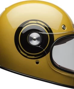 New ๐ Bell Bullitt Bolt Yellow and Black Helmet โค๏ธ