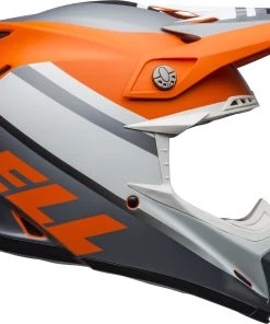 Best deal 😀 Bell Moto-9 MIPS Prophecy Matte Orange Black Grey Helmet - Black - Large - Adult 💯