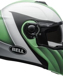 Buy 😍 Bell SRT Modular Presence Helmet - Green/White/Black - S 😀