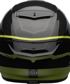Deals 🔥 Bell Racestar DLX Velocity Black and Yellow Helmet - Medium - Adult 🛒 -Motorcycle helmet Shop BE7110259 p 2