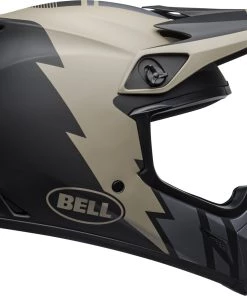 Outlet 💯 Bell MX-9 MIPS Strike Matte Khaki Black Helmet - Black - X-Large - Adult 🥰