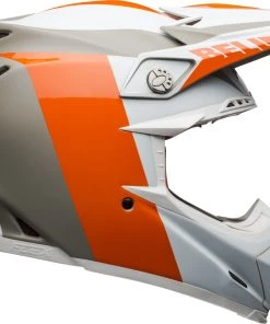 Cheap 🎉 Bell Moto-9 Flex Division White Orange Sand Helmet - Unisex - Small - Adult - White/Orange/Sand 😍