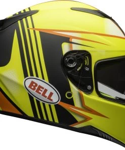 Best Sale 🎁 Bell RS2 Swift Matte Helmet - Yellow/Orange/Black - M 🌟