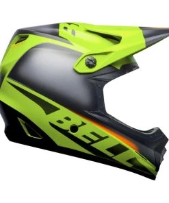 Cheap ❤️ Bell Moto-9 MIPS Youth Glory Matte Green Black Orange Helmet - Unisex - Small/Medium - Youth - Green/Black 😀
