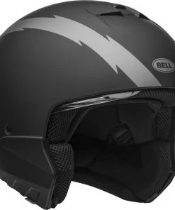 Flash Sale 😉 Bell Broozer Arc Matte Black and Grey Helmet - Unisex - Small - Adult - Black/Grey 👏 -Motorcycle helmet Shop BE7121913 5