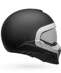 Best reviews of π Bell Broozer Cranium Matte Black and White Helmet - White - 2X-Large - Adult π