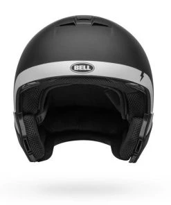 Best reviews of 🌟 Bell Broozer Cranium Matte Black and White Helmet - White - 2X-Large - Adult 🎁 -Motorcycle helmet Shop BE7121927 P 4