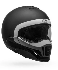 Best reviews of 🌟 Bell Broozer Cranium Matte Black and White Helmet - White - 2X-Large - Adult 🎁 -Motorcycle helmet Shop BE7121927 P 5