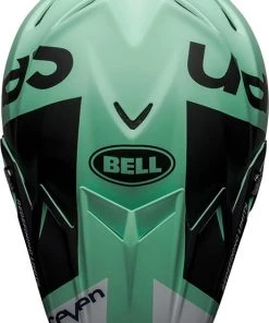 Promo 😉 Bell Moto-9 Flex Special Edition Seven Galaxy Black Mint White Helmet - Unisex - Small - Adult - Black/Mint/White 🎉 -Motorcycle helmet Shop BE7131615 2