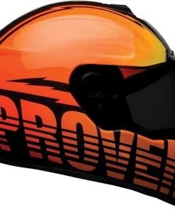 Outlet ๐ฅฐ Bell SRT Special Edition Proverb Orange Yellow Black Helmet - Unisex - Small - Adult - Orange/Yellow/Black ๐งจ