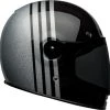 Promo 💯 Bell Bullitt Special Edition Reverb Black Silver Helmet - Unisex - Small - Adult - Black/Silver 🎁