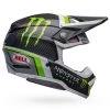 Top 10 💯 Bell 2022 Moto-10 Spherical Pro Circuit Replica Helmet - Black/Green - M ⭐