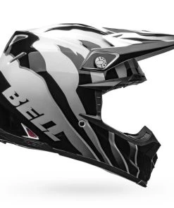 Deals ๐ Bell Moto-9S Flex Claw Black White Helmet ๐