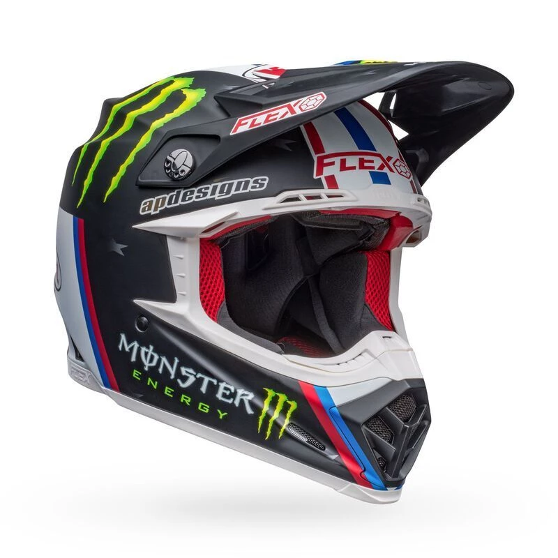 Brand new π Bell Moto-9S Flex Tomac Replica 22 Matte Black White Helmet π₯ 2 Brand new π Bell Moto-9S Flex Tomac Replica 22 Matte Black White Helmet π₯ - Image 2