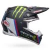 Brand new 👍 Bell Moto-9S Flex Tomac Replica 22 Matte Black White Helmet 🔥