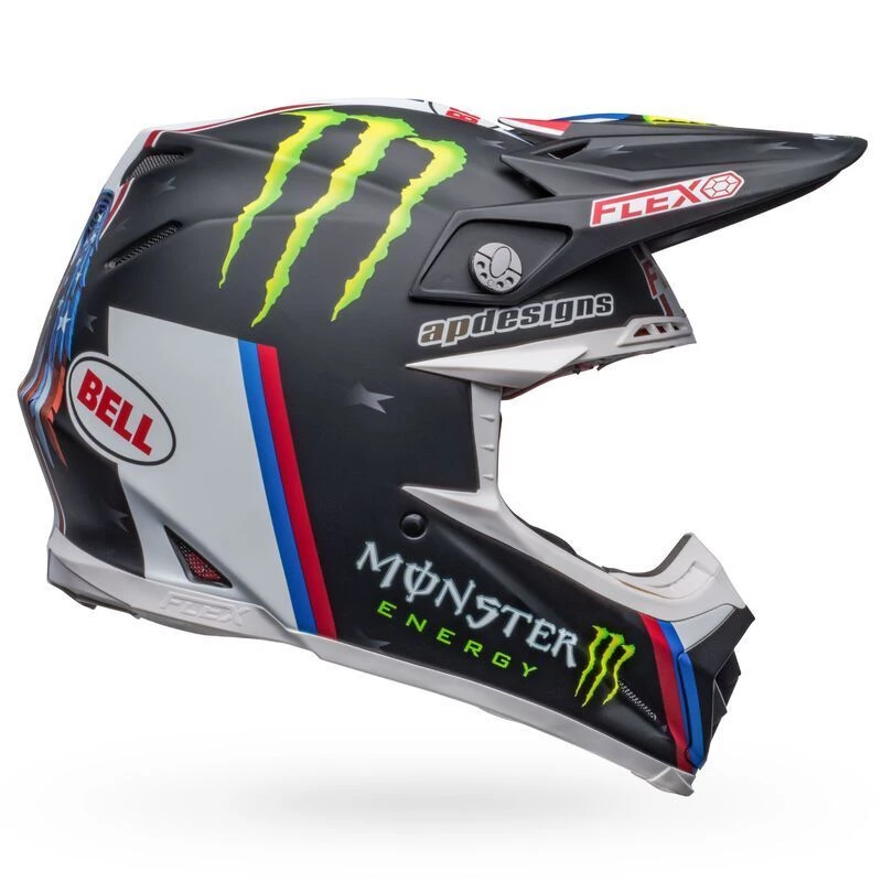 Brand new π Bell Moto-9S Flex Tomac Replica 22 Matte Black White Helmet π₯ 1 Brand new π Bell Moto-9S Flex Tomac Replica 22 Matte Black White Helmet π₯