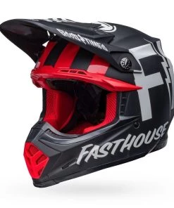 Best Sale 🌟 Bell Moto-9S Flex Fasthouse Tribe Black White Helmet - Unisex - Small - Adult - Black/White 😉 -Motorcycle helmet Shop BE7136130 3