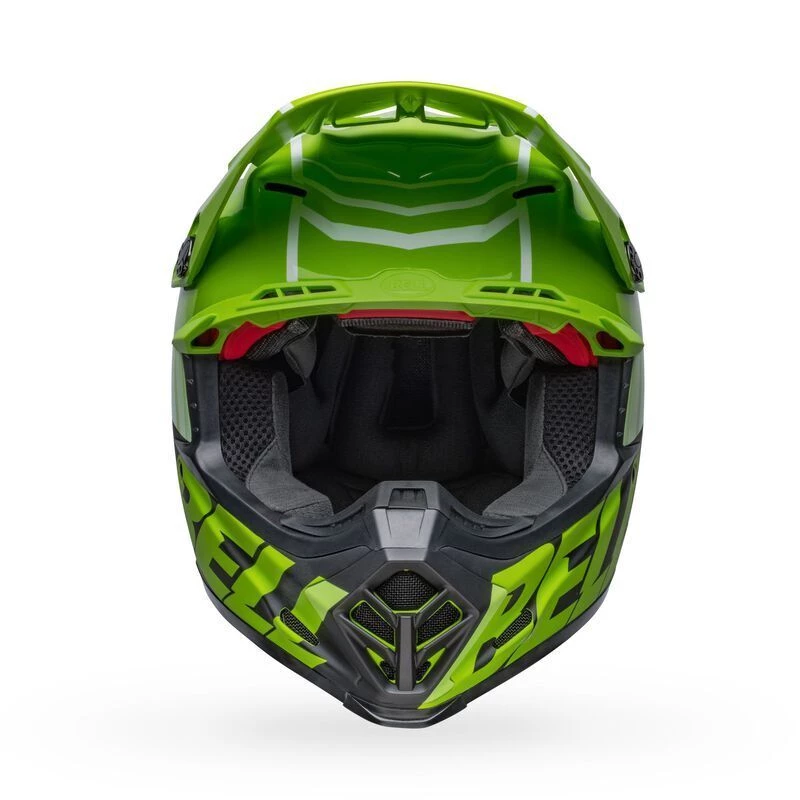 Hot Sale π₯° Bell Moto-9S Flex Sprint Green Black Helmet - Black - Small - Adult π₯° 3 Hot Sale π₯° Bell Moto-9S Flex Sprint Green Black Helmet - Black - Small - Adult π₯° - Image 3