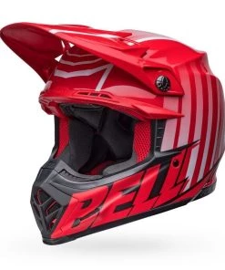 Deals 😉 Bell Moto-9S Flex Sprint Red Black Helmet - Unisex - Medium - Adult - Red/Black 🎉 -Motorcycle helmet Shop BE7136155 3