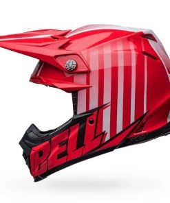 Deals 😉 Bell Moto-9S Flex Sprint Red Black Helmet - Unisex - Medium - Adult - Red/Black 🎉 -Motorcycle helmet Shop BE7136155 4