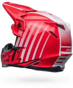 Deals 😉 Bell Moto-9S Flex Sprint Red Black Helmet - Unisex - Medium - Adult - Red/Black 🎉 -Motorcycle helmet Shop BE7136155 5