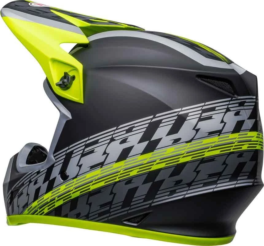 Brand new 🎉 Bell 2023 MX-9 MIPS Offset Matte Black Hi-Viz Yellow Helmet - Unisex - Small - Adult - Black/Yellow ⌛ 6 Brand new 🎉 Bell 2023 MX-9 MIPS Offset Matte Black Hi-Viz Yellow Helmet - Unisex - Small - Adult - Black/Yellow ⌛ - Image 6
