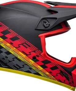 Brand new 🌟 Bell 2023 MX-9 MIPS Offset Matte Black Red Helmet 🔥