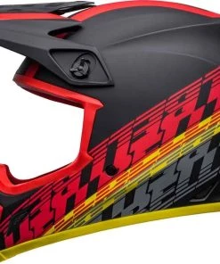 Brand new 🌟 Bell 2023 MX-9 MIPS Offset Matte Black Red Helmet 🔥 -Motorcycle helmet Shop BE7136311 3