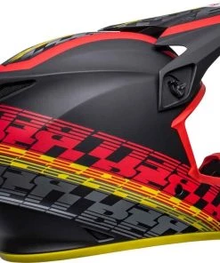 Brand new 🌟 Bell 2023 MX-9 MIPS Offset Matte Black Red Helmet 🔥 -Motorcycle helmet Shop BE7136311 6