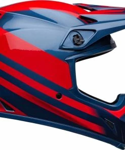 Promo ๐ Bell 2022 MX-9 MIPS Disrupt True Blue Red Helmet โ๏ธ