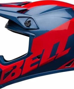 Promo 😉 Bell 2022 MX-9 MIPS Disrupt True Blue Red Helmet ✔️ -Motorcycle helmet Shop BE7136352 4