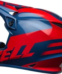 Promo 😉 Bell 2022 MX-9 MIPS Disrupt True Blue Red Helmet ✔️ -Motorcycle helmet Shop BE7136352 5