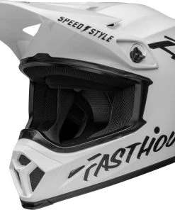 Top 10 👏 Bell 2023 MX-9 MIPS Fasthouse White Black Helmet - Unisex - X-Large - Adult - White/Black 🎉 -Motorcycle helmet Shop BE7136361 3