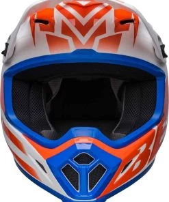 Best deal 🥰 Bell 2023 MX-9 MIPS Disrupt White Orange Helmet ⌛ -Motorcycle helmet Shop BE7136370 P 2
