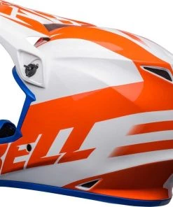 Best deal 🥰 Bell 2023 MX-9 MIPS Disrupt White Orange Helmet ⌛ -Motorcycle helmet Shop BE7136370 P 5