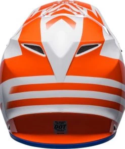 Best deal 🥰 Bell 2023 MX-9 MIPS Disrupt White Orange Helmet ⌛ -Motorcycle helmet Shop BE7136370 P 6