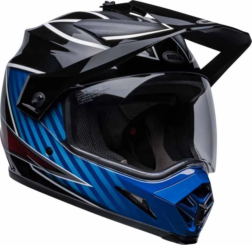 Best Pirce ๐ Bell 2023 MX-9 Adventure MIPS Dalton Black Blue Helmet โจ 2 Best Pirce ๐ Bell 2023 MX-9 Adventure MIPS Dalton Black Blue Helmet โจ - Image 2