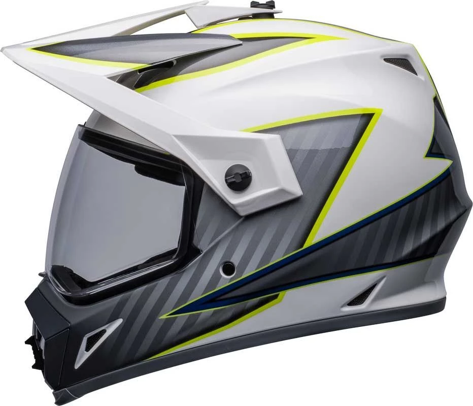 Deals โ๏ธ Bell 2023 MX-9 Adventure MIPS Dalton White Hi-Viz Yellow Helmet ๐ 5 Deals โ๏ธ Bell 2023 MX-9 Adventure MIPS Dalton White Hi-Viz Yellow Helmet ๐ - Image 5